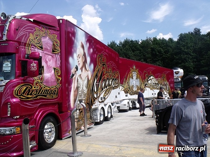 Zdjęcie w galerii na portalu naszraciborz.pl: Tłumy na zlocie Master Truck 2014 wiadomości z regionu