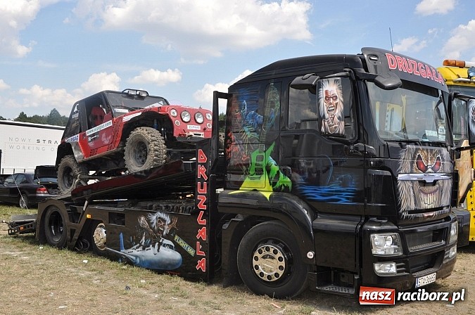 Zdjęcie w galerii na portalu naszraciborz.pl: Tłumy na zlocie Master Truck 2014 wiadomości z regionu