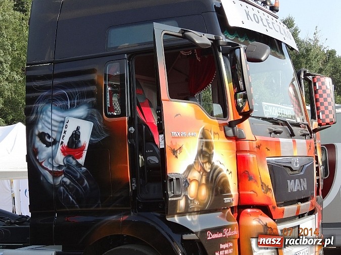 Zdjęcie w galerii na portalu naszraciborz.pl: Tłumy na zlocie Master Truck 2014 wiadomości z regionu