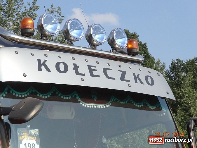 Zdjęcie w galerii na portalu naszraciborz.pl: Tłumy na zlocie Master Truck 2014 wiadomości z regionu