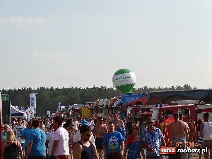 Zdjęcie w galerii na portalu naszraciborz.pl: Tłumy na zlocie Master Truck 2014 wiadomości z regionu