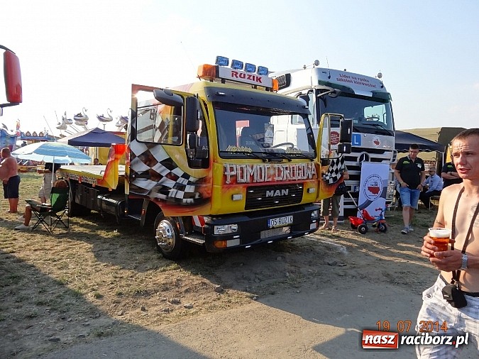 Zdjęcie w galerii na portalu naszraciborz.pl: Tłumy na zlocie Master Truck 2014 wiadomości z regionu
