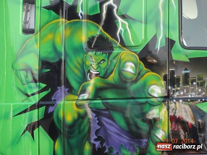 Zdjęcie w galerii na portalu naszraciborz.pl: Tłumy na zlocie Master Truck 2014 wiadomości z regionu