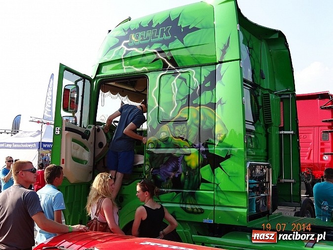 Zdjęcie w galerii na portalu naszraciborz.pl: Tłumy na zlocie Master Truck 2014 wiadomości z regionu