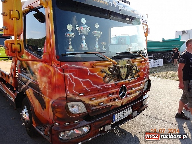 Zdjęcie w galerii na portalu naszraciborz.pl: Tłumy na zlocie Master Truck 2014 wiadomości z regionu
