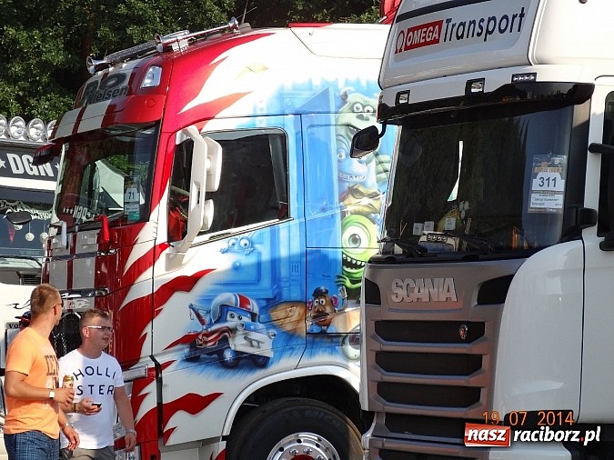 Zdjęcie w galerii na portalu naszraciborz.pl: Tłumy na zlocie Master Truck 2014 wiadomości z regionu