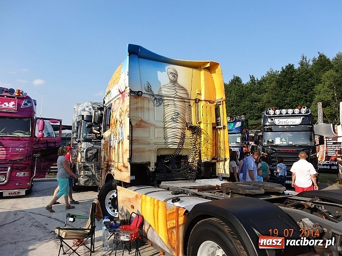 Zdjęcie w galerii na portalu naszraciborz.pl: Tłumy na zlocie Master Truck 2014 wiadomości z regionu
