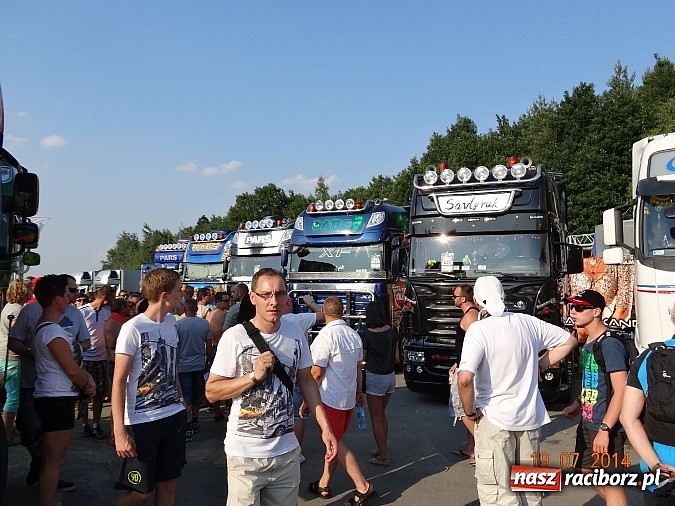 Zdjęcie w galerii na portalu naszraciborz.pl: Tłumy na zlocie Master Truck 2014 wiadomości z regionu