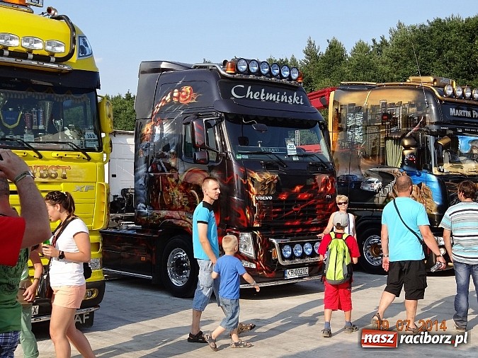 Zdjęcie w galerii na portalu naszraciborz.pl: Tłumy na zlocie Master Truck 2014 wiadomości z regionu