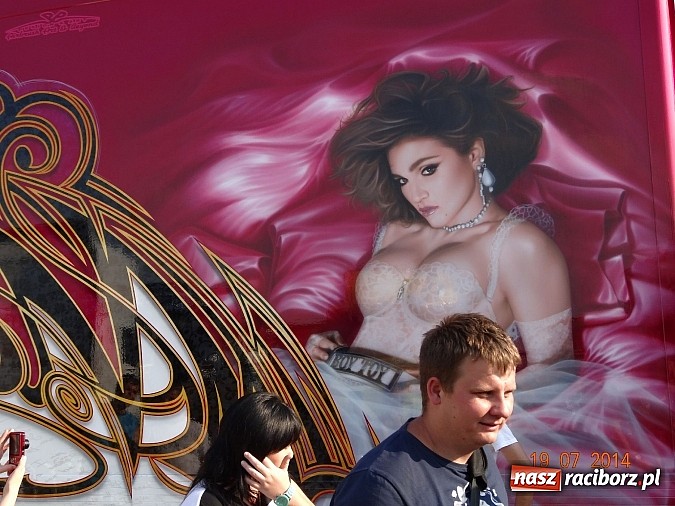 Zdjęcie w galerii na portalu naszraciborz.pl: Tłumy na zlocie Master Truck 2014 wiadomości z regionu