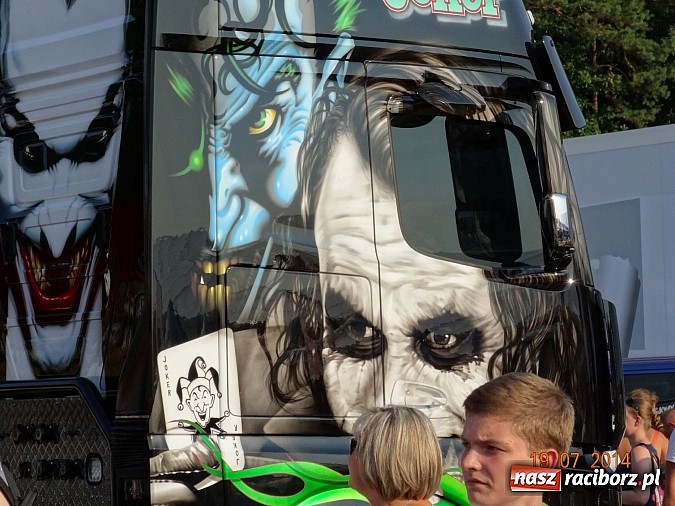Zdjęcie w galerii na portalu naszraciborz.pl: Tłumy na zlocie Master Truck 2014 wiadomości z regionu