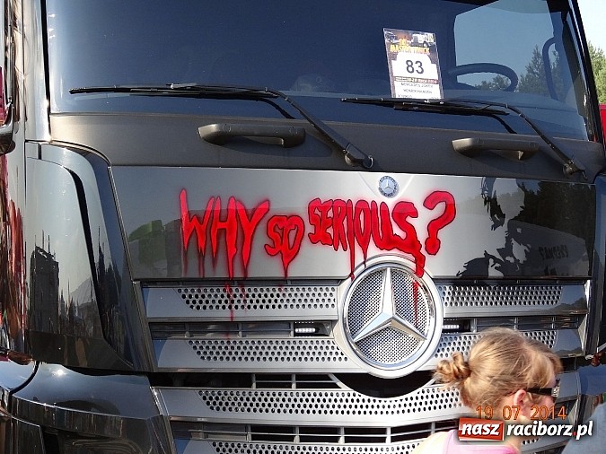 Zdjęcie w galerii na portalu naszraciborz.pl: Tłumy na zlocie Master Truck 2014 wiadomości z regionu