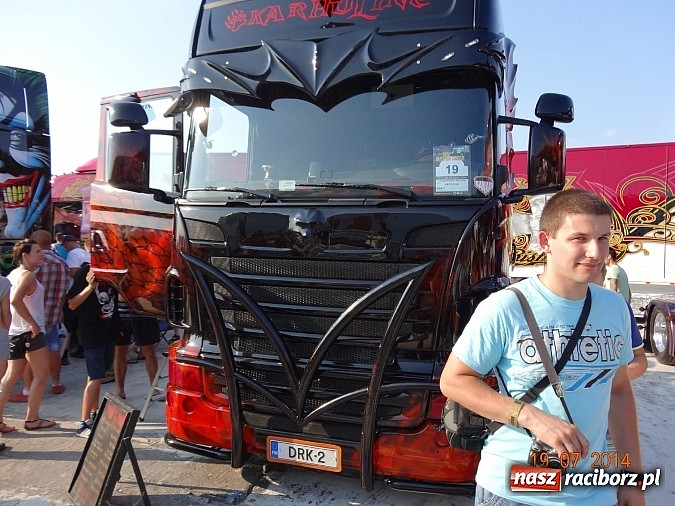 Zdjęcie w galerii na portalu naszraciborz.pl: Tłumy na zlocie Master Truck 2014 wiadomości z regionu