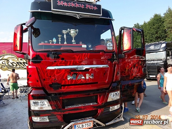 Zdjęcie w galerii na portalu naszraciborz.pl: Tłumy na zlocie Master Truck 2014 wiadomości z regionu