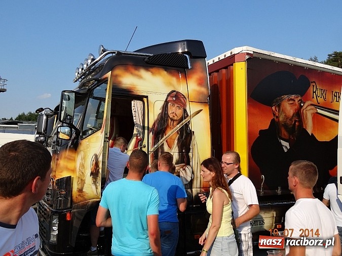Zdjęcie w galerii na portalu naszraciborz.pl: Tłumy na zlocie Master Truck 2014 wiadomości z regionu