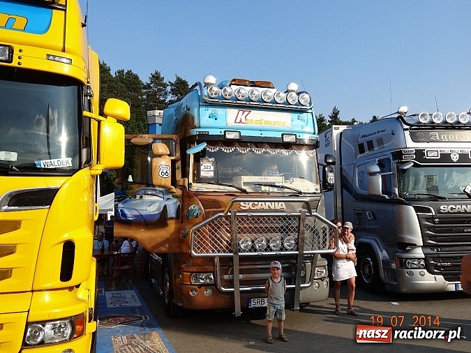 Zdjęcie w galerii na portalu naszraciborz.pl: Tłumy na zlocie Master Truck 2014 wiadomości z regionu