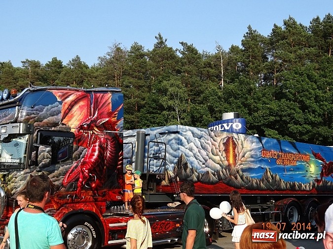 Zdjęcie w galerii na portalu naszraciborz.pl: Tłumy na zlocie Master Truck 2014 wiadomości z regionu