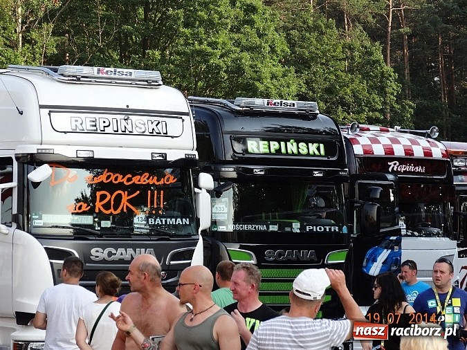 Zdjęcie w galerii na portalu naszraciborz.pl: Tłumy na zlocie Master Truck 2014 wiadomości z regionu