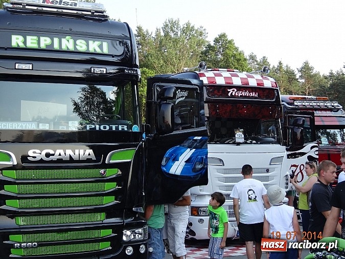 Zdjęcie w galerii na portalu naszraciborz.pl: Tłumy na zlocie Master Truck 2014 wiadomości z regionu