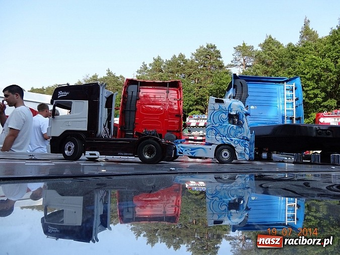 Zdjęcie w galerii na portalu naszraciborz.pl: Tłumy na zlocie Master Truck 2014 wiadomości z regionu