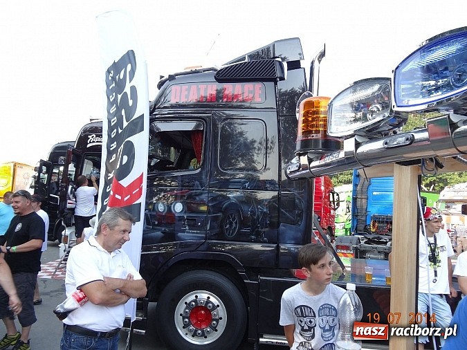 Zdjęcie w galerii na portalu naszraciborz.pl: Tłumy na zlocie Master Truck 2014 wiadomości z regionu