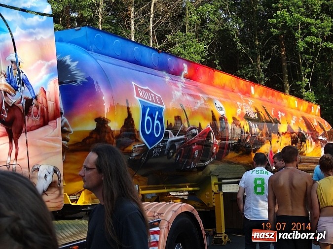 Zdjęcie w galerii na portalu naszraciborz.pl: Tłumy na zlocie Master Truck 2014 wiadomości z regionu