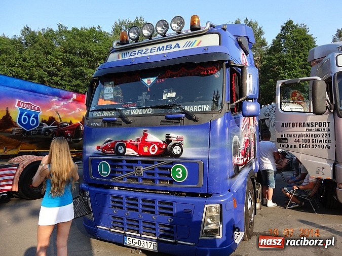 Zdjęcie w galerii na portalu naszraciborz.pl: Tłumy na zlocie Master Truck 2014 wiadomości z regionu