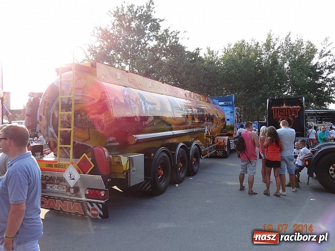 Zdjęcie w galerii na portalu naszraciborz.pl: Tłumy na zlocie Master Truck 2014 wiadomości z regionu