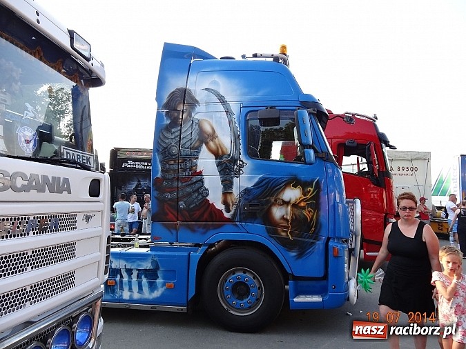 Zdjęcie w galerii na portalu naszraciborz.pl: Tłumy na zlocie Master Truck 2014 wiadomości z regionu