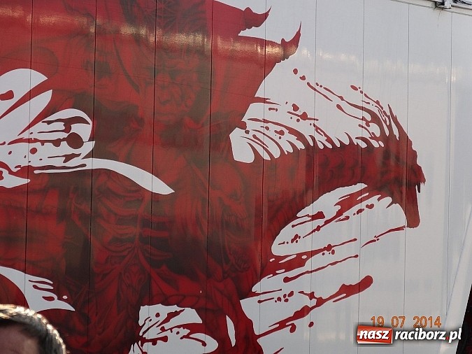 Zdjęcie w galerii na portalu naszraciborz.pl: Tłumy na zlocie Master Truck 2014 wiadomości z regionu