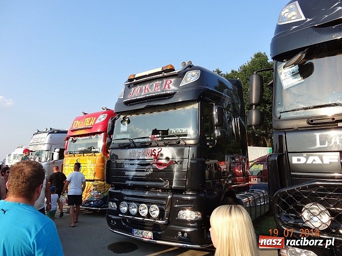 Zdjęcie w galerii na portalu naszraciborz.pl: Tłumy na zlocie Master Truck 2014 wiadomości z regionu