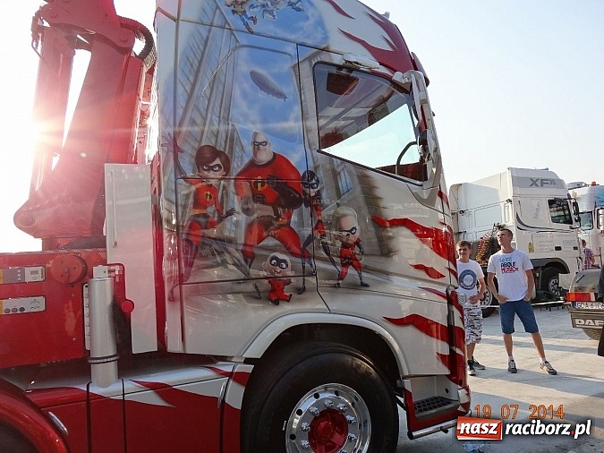 Zdjęcie w galerii na portalu naszraciborz.pl: Tłumy na zlocie Master Truck 2014 wiadomości z regionu