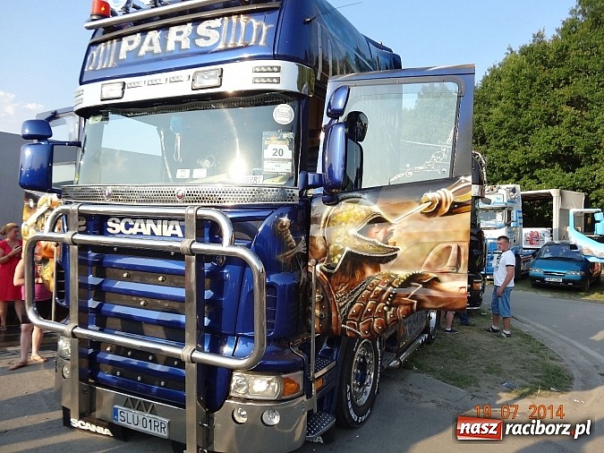 Zdjęcie w galerii na portalu naszraciborz.pl: Tłumy na zlocie Master Truck 2014 wiadomości z regionu