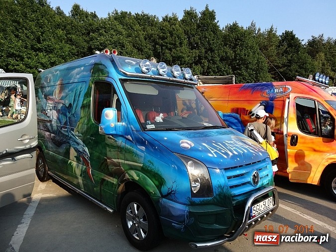 Zdjęcie w galerii na portalu naszraciborz.pl: Tłumy na zlocie Master Truck 2014 wiadomości z regionu