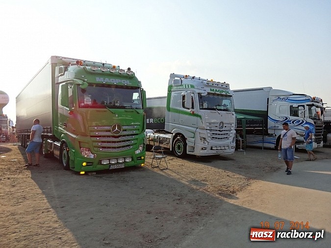 Zdjęcie w galerii na portalu naszraciborz.pl: Tłumy na zlocie Master Truck 2014 wiadomości z regionu