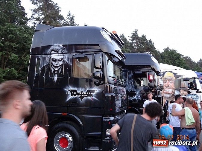 Zdjęcie w galerii na portalu naszraciborz.pl: Tłumy na zlocie Master Truck 2014 wiadomości z regionu