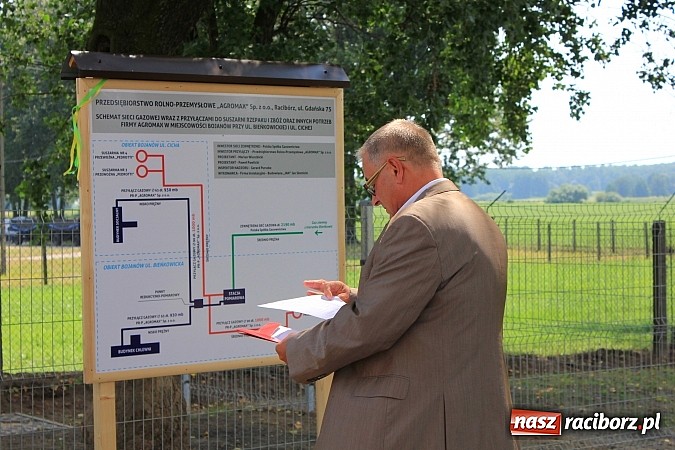Zdjęcie w galerii na portalu naszraciborz.pl: W Agromaxie będą suszyć zboże wykorzystując gaz. Nowa inwestycja oddana do użytku wiadomości z regionu