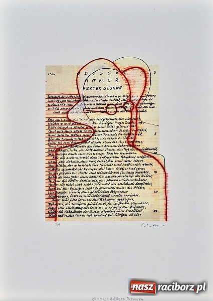 Zdjęcie w galerii na portalu naszraciborz.pl: Dar artysty dla Muzeum w Raciborzu wiadomości z regionu