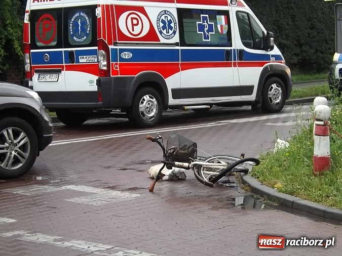 Zdjęcie w galerii na portalu naszraciborz.pl: Potrącenie rowerzystki na ścieżce rowerowej! wiadomości z regionu