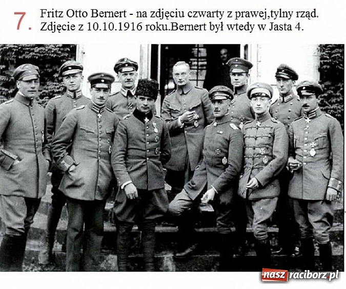 Zdjęcie w galerii na portalu naszraciborz.pl: Raciborscy bohaterowie I wojny światowej - Georg Wichura, Fritz Otto Bernert i Otto Hhne wiadomości z regionu