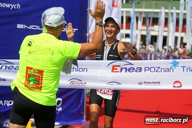 Zdjęcie w galerii na portalu naszraciborz.pl: Ewa Bugdoł po raz kolejny została Mistrzynią Polski w triathlonie! wiadomości z regionu