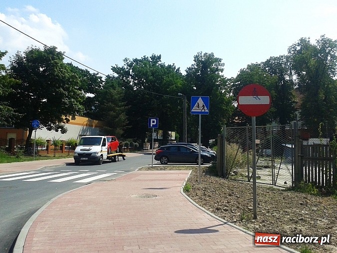 Zdjęcie w galerii na portalu naszraciborz.pl: Zamkowa niewystarczająco wyraźnie oznakowana? wiadomości z regionu