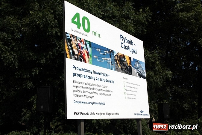 Zdjęcie w galerii na portalu naszraciborz.pl: Już w przyszłym roku będzie można w 40 minut dojechać z Rybnika do Chałupek wiadomości z regionu