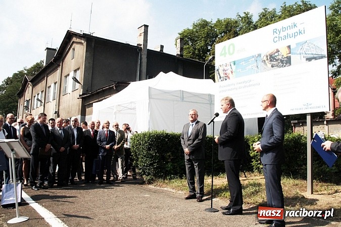 Zdjęcie w galerii na portalu naszraciborz.pl: Już w przyszłym roku będzie można w 40 minut dojechać z Rybnika do Chałupek wiadomości z regionu