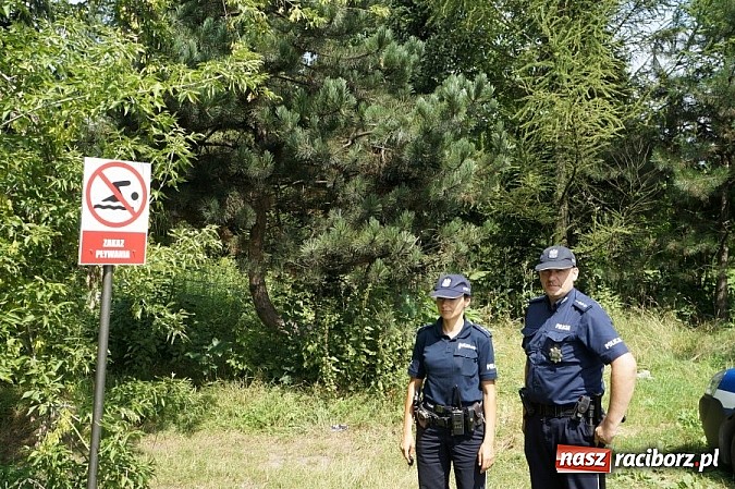 Zdjęcie w galerii na portalu naszraciborz.pl: Bezpiecznie nad wodą, czyli akcja raciborskiej policji wiadomości z regionu