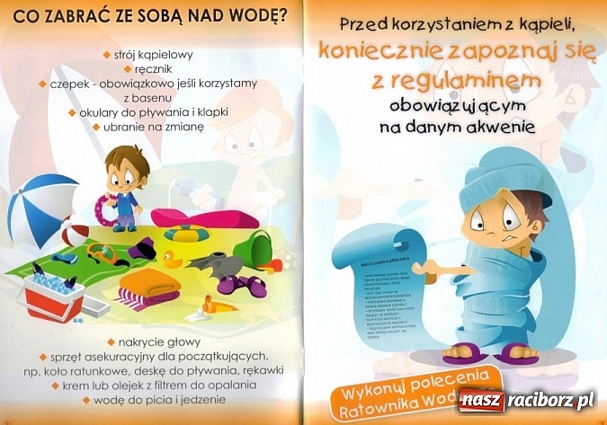 Zdjęcie w galerii na portalu naszraciborz.pl: Bezpiecznie nad wodą, czyli akcja raciborskiej policji wiadomości z regionu