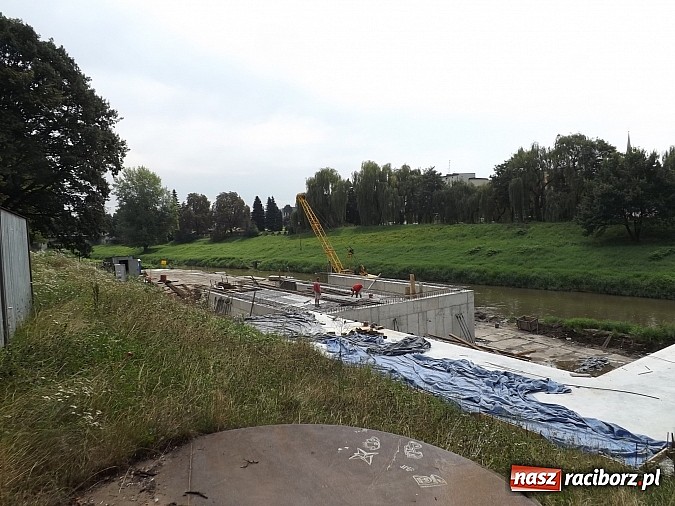 Zdjęcie w galerii na portalu naszraciborz.pl: Przystań kajakowa nabiera kształt&oacute;w wiadomości z regionu