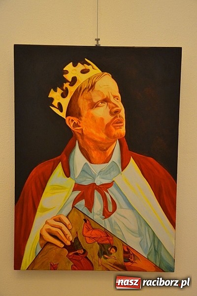 Zdjęcie w galerii na portalu naszraciborz.pl: Sztuka pr&oacute;bowania - wernisaż wystawy prac Grzegorza Tomasiaka na zamku wiadomości z regionu