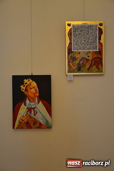 Zdjęcie w galerii na portalu naszraciborz.pl: Sztuka pr&oacute;bowania - wernisaż wystawy prac Grzegorza Tomasiaka na zamku wiadomości z regionu