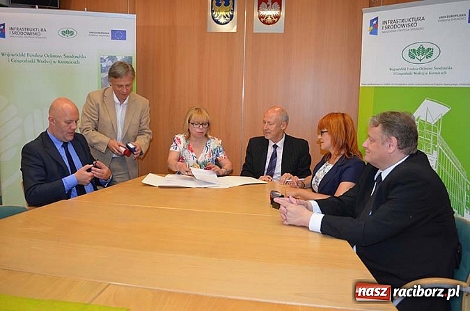 Zdjęcie w galerii na portalu naszraciborz.pl: Rozszerzenie europejskiego projektu kanalizacyjnego w Łaziskach Górnych  wiadomości z regionu